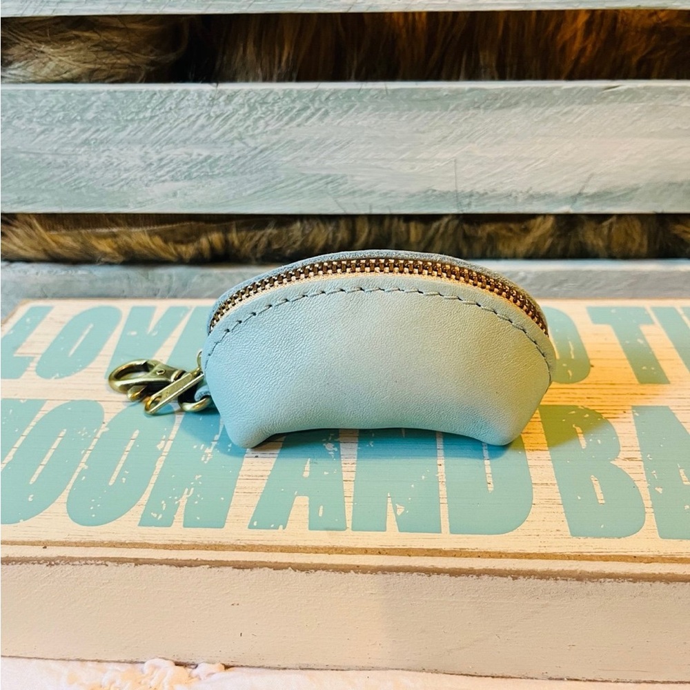 Genuine leather Keychain Pouch! PLG in Cabo. Brand new